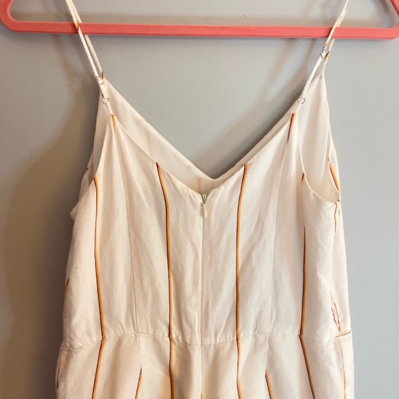 Anthropologie The Essential Jumpsuit Striped Size 0 - Picture 8 of 9